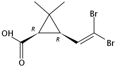 3-(2,2-Dibromovin.)2,2-dimethyl-(1-cycloprop.)carb.acid(cis) (MET-11579A)