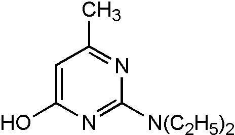 2-Diethylamino-6-methyl pyrimidin-4-ol (MET-13064A)