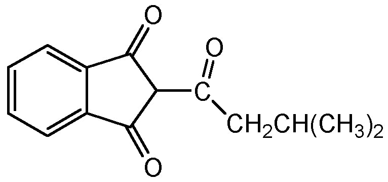 2-Isovaleryl-1,3-indanedione (N-10384)