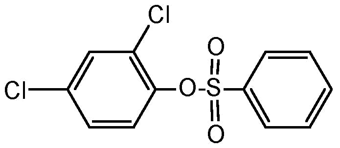 2,4-Dichlorophenyl benzenesulfonate (N-10628)