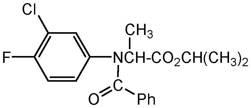 Flamprop isopropyl (N-11972)