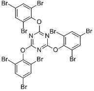 2,4,6-Tris-(2,4,6-tribromophenoxy)-1,3,5-triazine (N-12888)