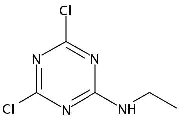 2,4-Dichloro-6-ethylamino-s-triazine (N-12965)