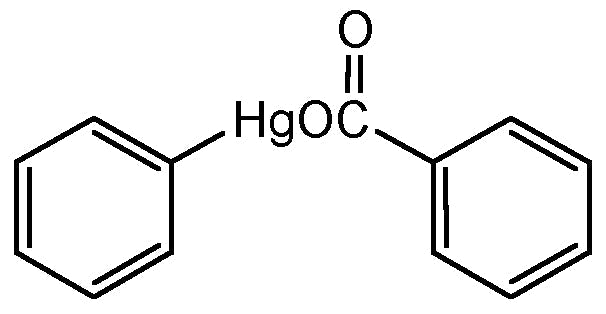 Phenyl mercuric benzoate (N-13012)