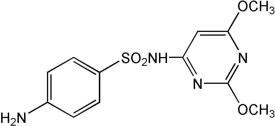 Sulfadimethoxine (N-13242)