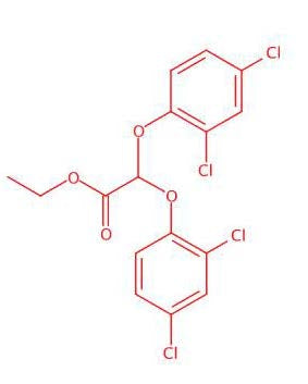 Ethyl 2,2-bis(2,4-dichlorophenoxy)acetate (N-14128)